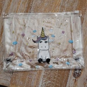 **Unicorn makeup bag** NWOT